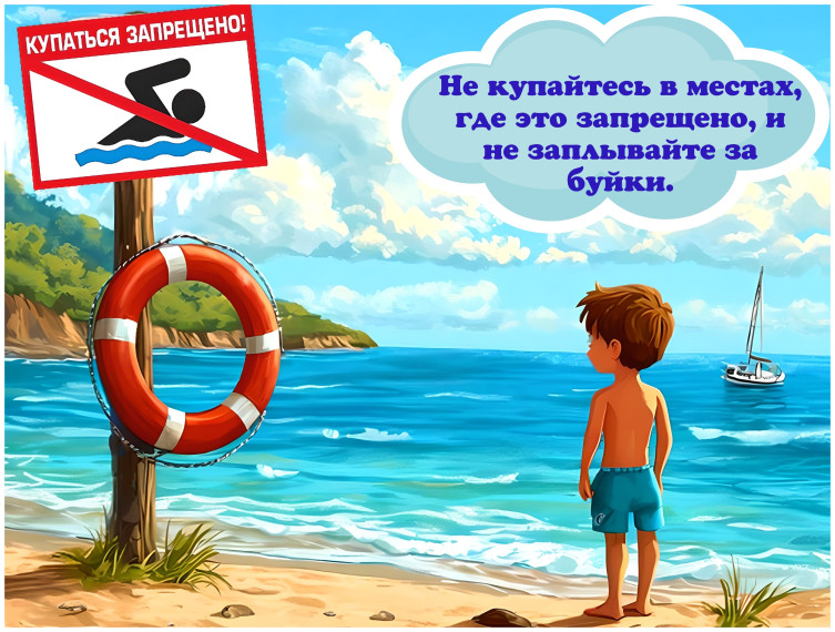 Безопасность на водоемах в летний период.
